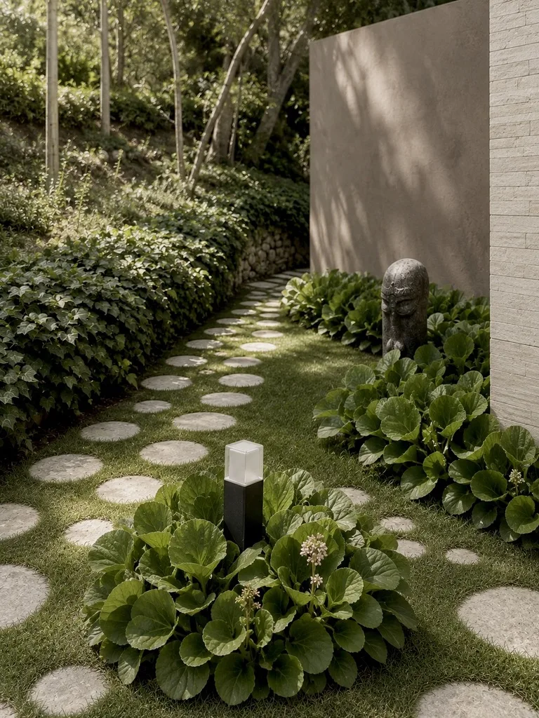 Adoquines circulares en concreto — Silente Estudio