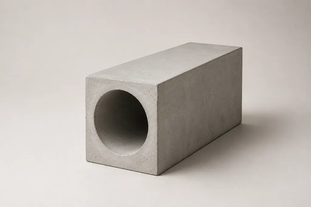 Cava Modular en concreto — Silente Estudio
