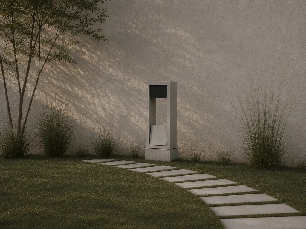 Farol Vértica en concreto — Silente Estudio