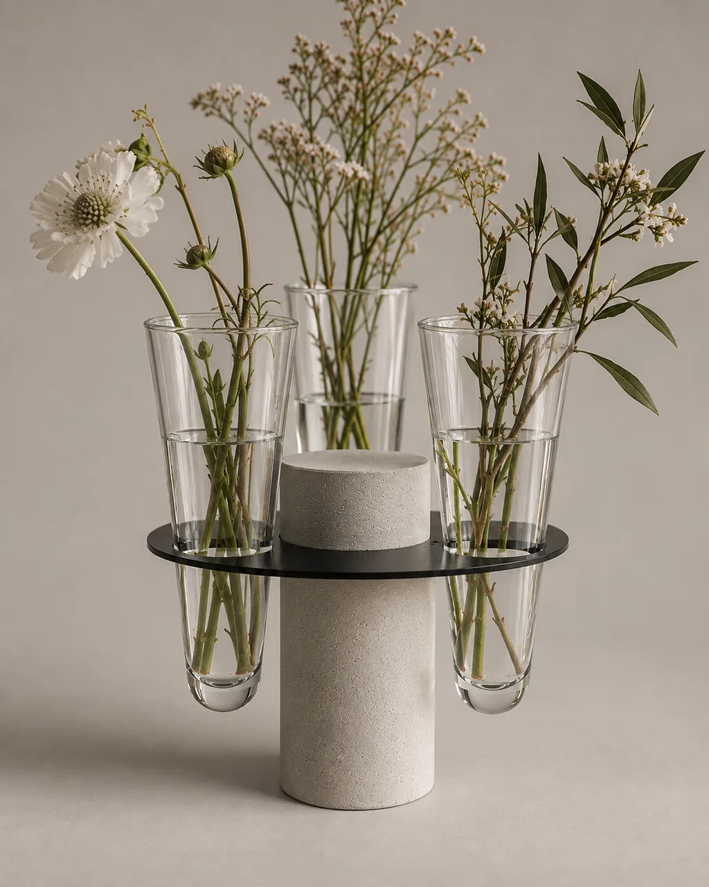 Florero Cactus en concreto — Silente Estudio
