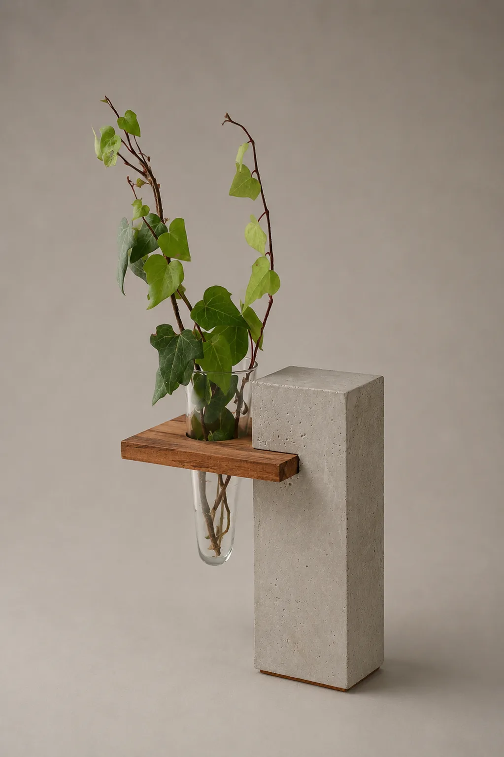 Florero Deck en concreto — Silente Estudio
