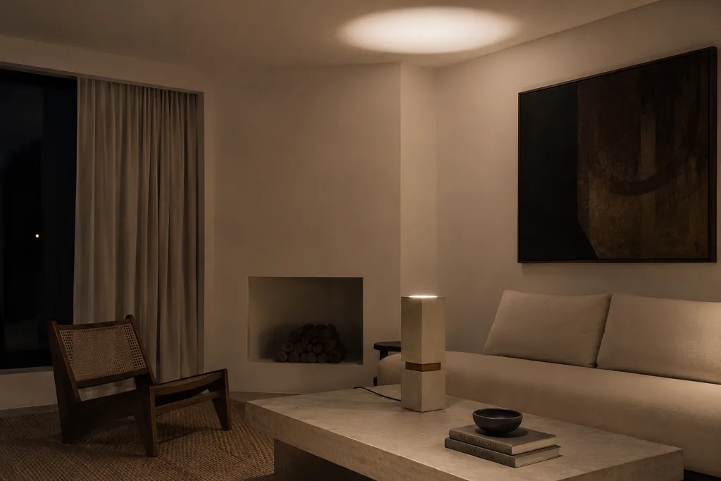 Lámpara Spot en concreto — Silente Estudio