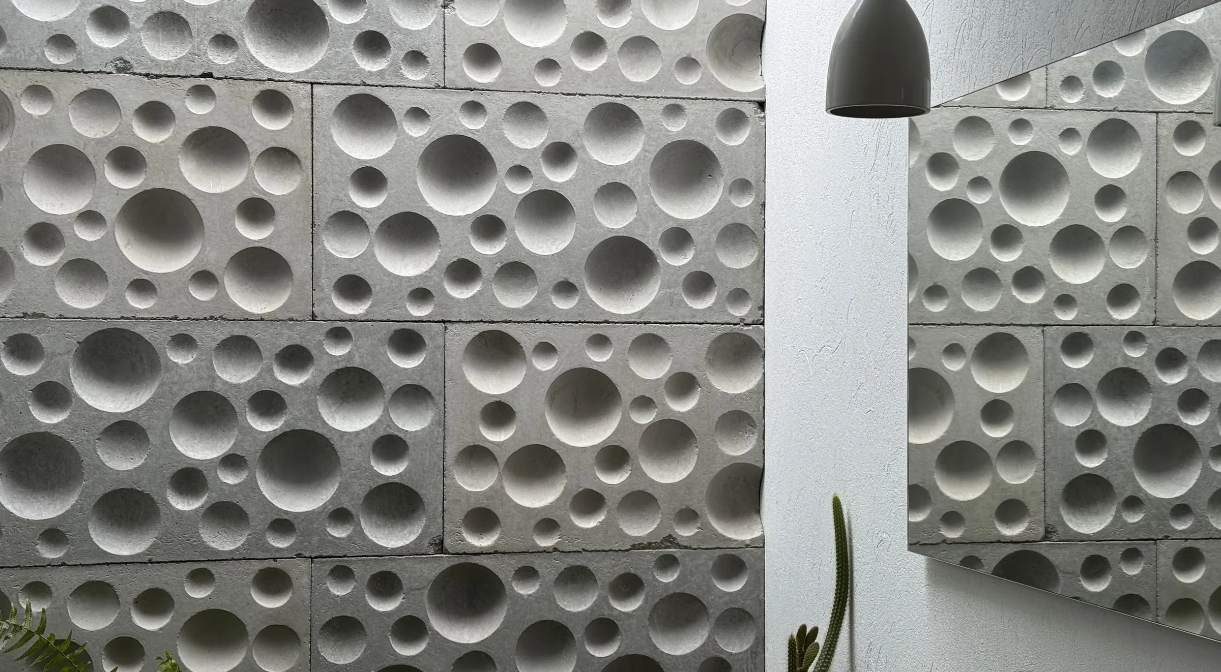 Losa Lunar (panorámica) en concreto — Silente Estudio
