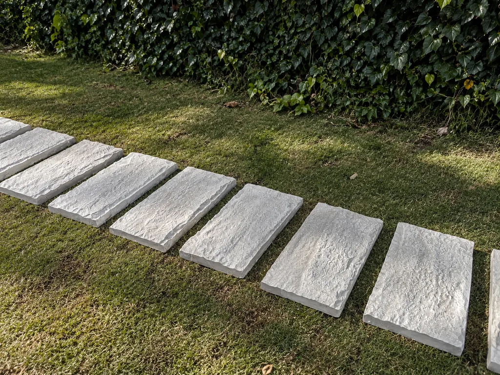 Losas con textura en concreto — Silente Estudio