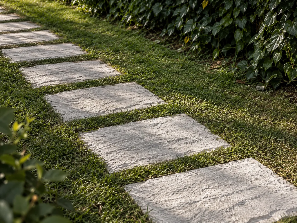 Losas con textura en concreto — Silente Estudio