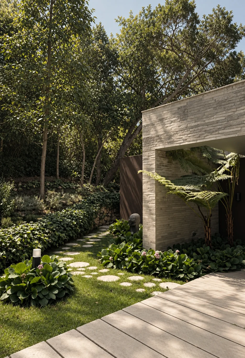 Losas rectangulares en concreto — Silente Estudio