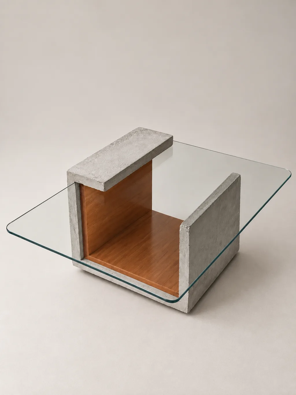 Mesa G en concreto — Silente Estudio