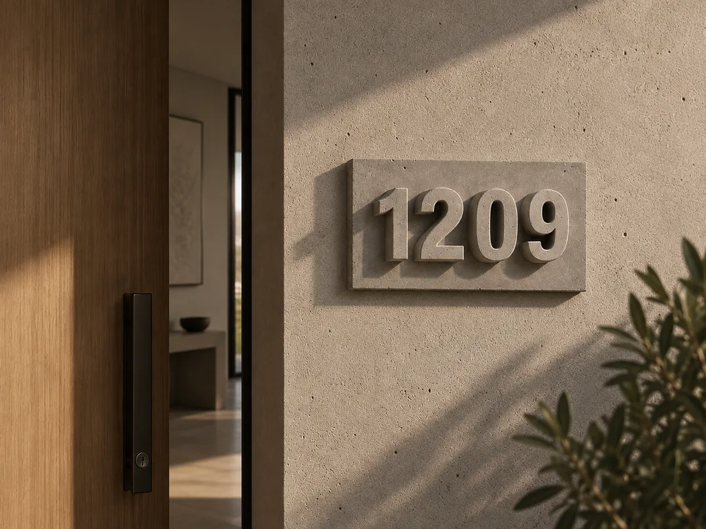Nomenclatura en concreto — Silente Estudio