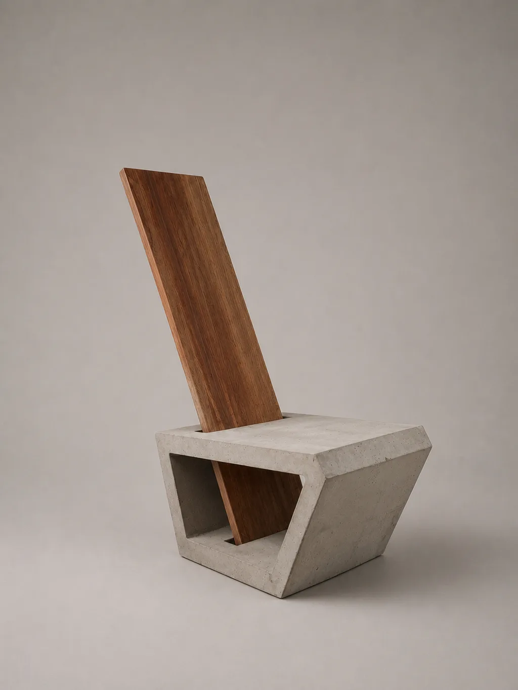Silla Malmö en concreto — Silente Estudio